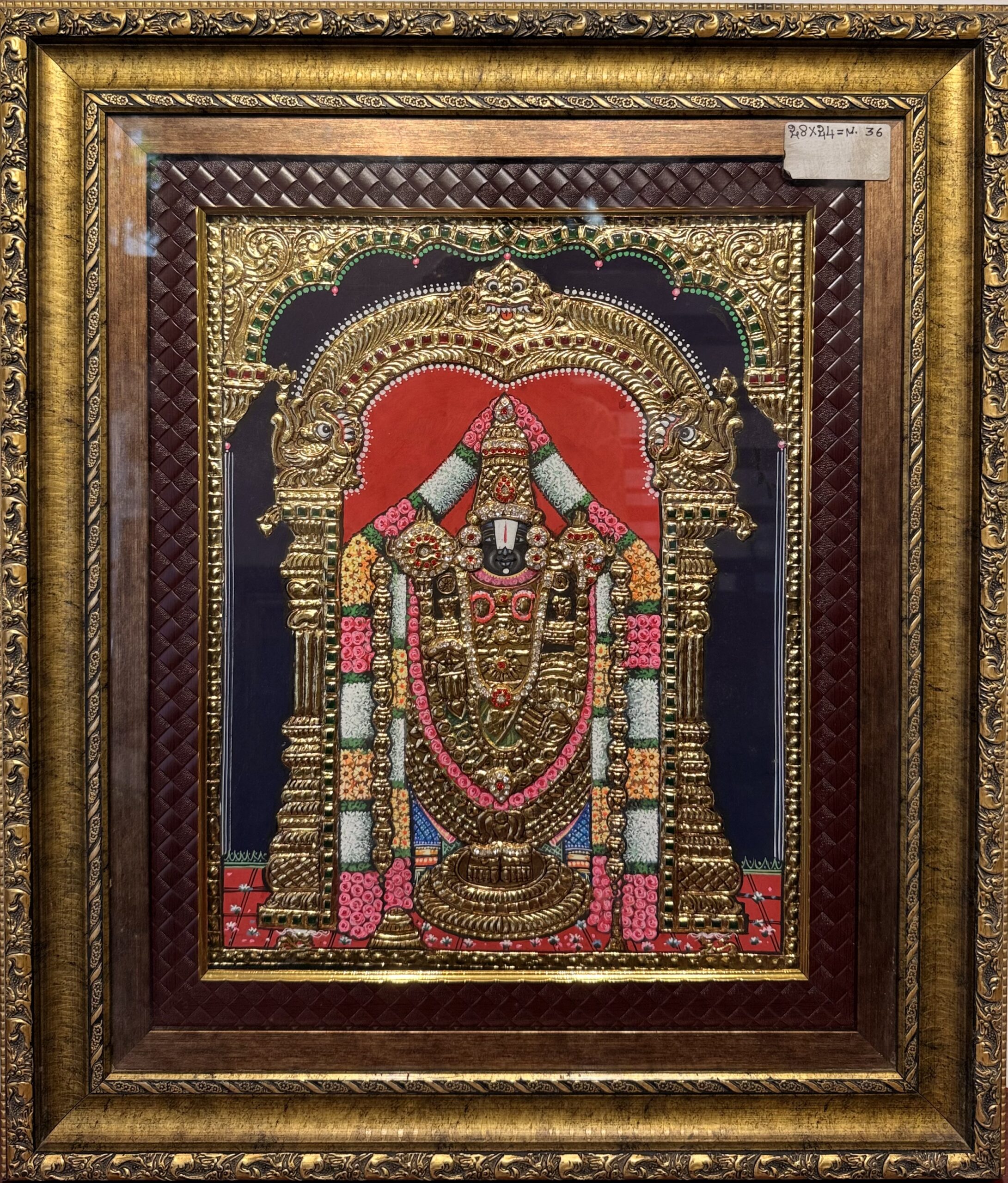 Alekhya Collective gold etched artwork