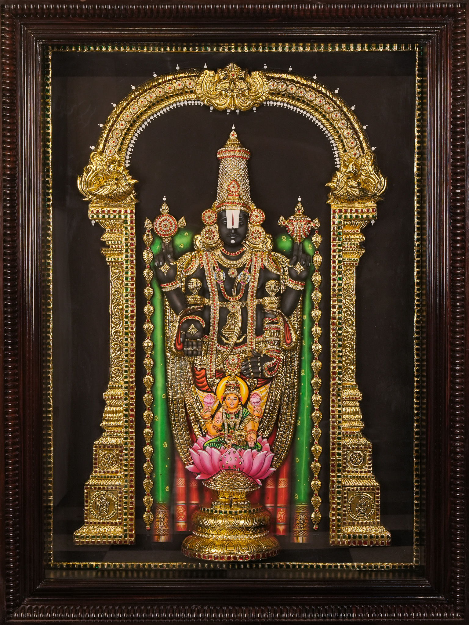 Alekhya Collective Tanjore artwork
